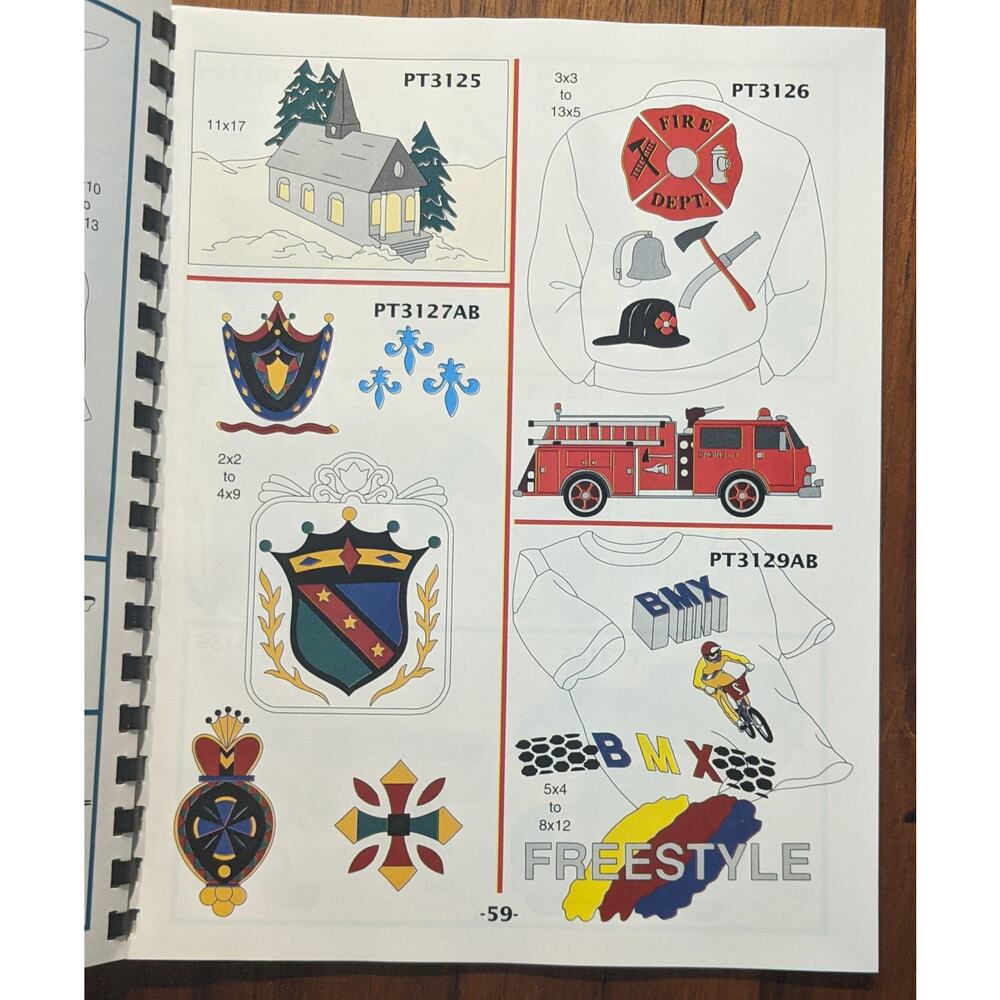 Ultimate Punch Embroidery Transfer Pattern Collection Book - Picture 3 of 4